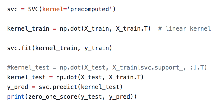 在python的sklearn中如何自定义SVM的核函数？ - 知乎