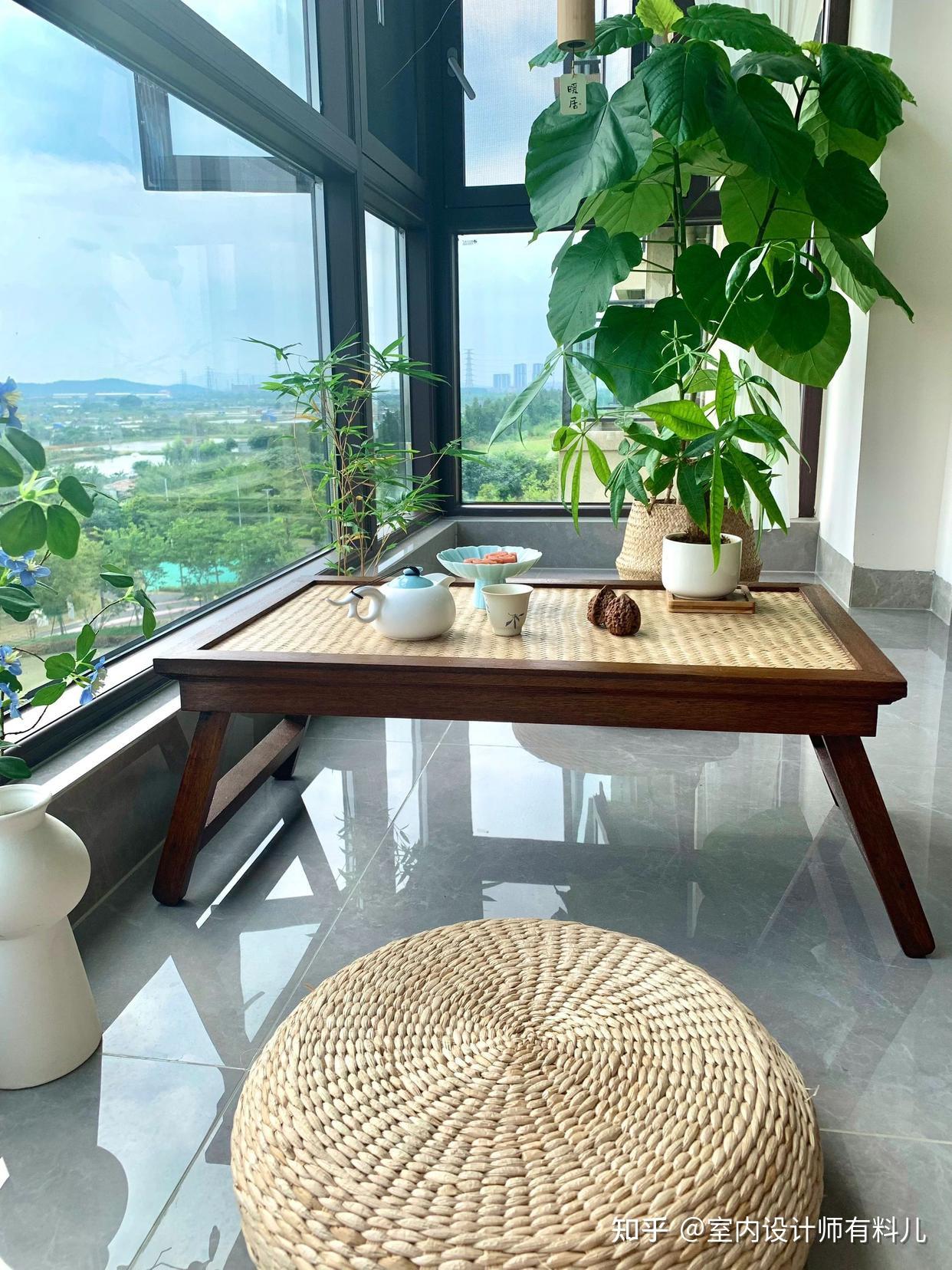 别浪费阳台面积,改造成小茶室,简直不要太香! - 知乎