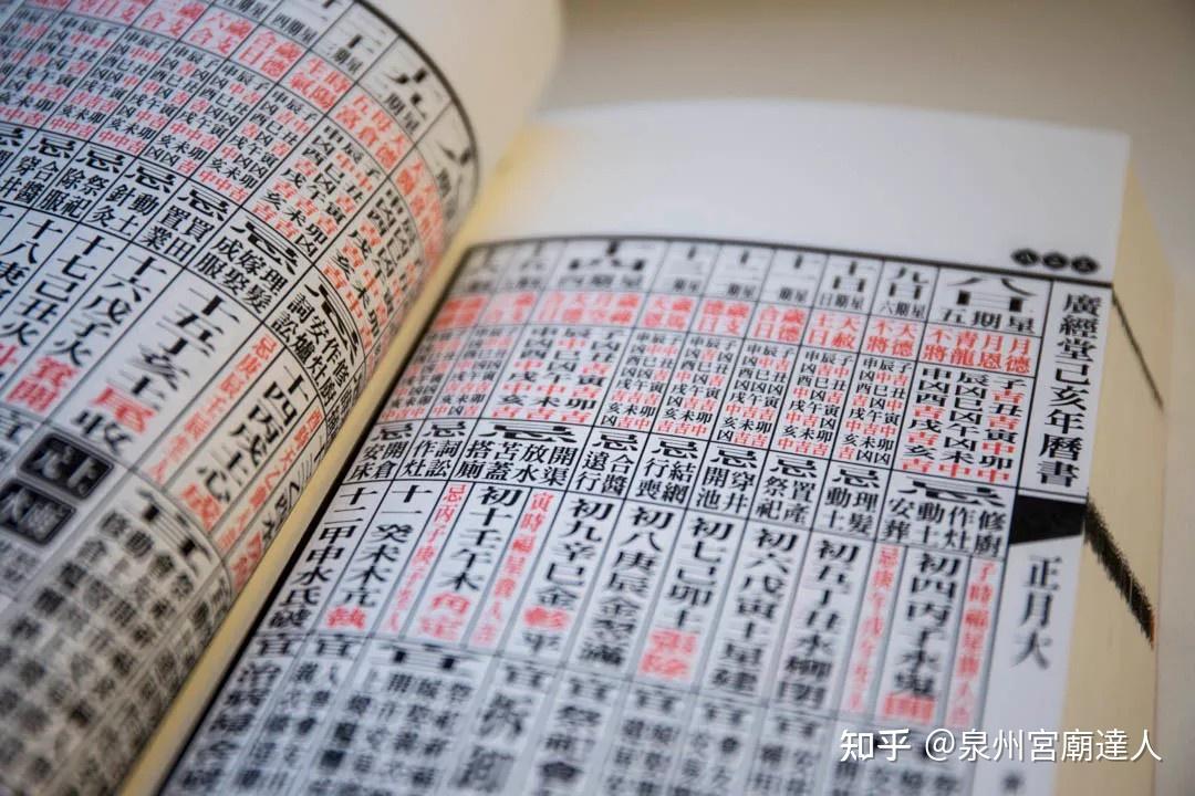 求知是否所有通胜都是一样的呢? - 知乎