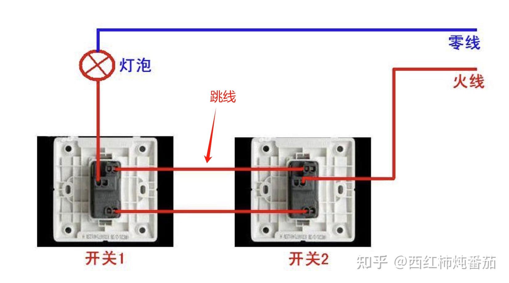 如何把双开双控开关改智能开关呢? - 知乎