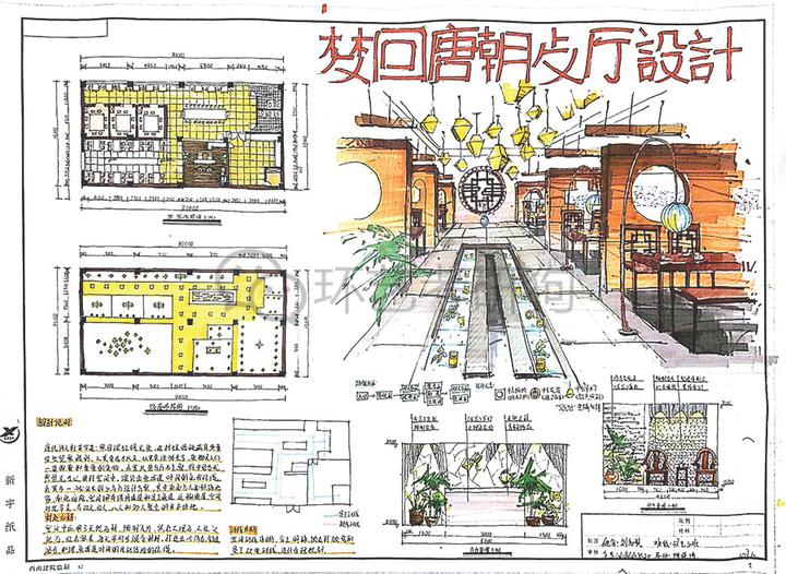 室内快题丨餐饮空间专题作品集锦-不定期更新 - 知乎