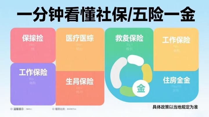 一分钟看懂社保/五险一金 - 知乎