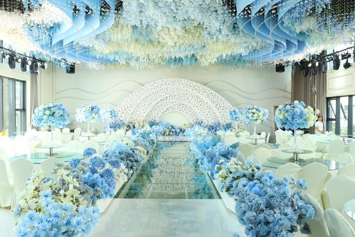 成都备婚场地选择—蓝色系主题婚礼风格 - 知乎