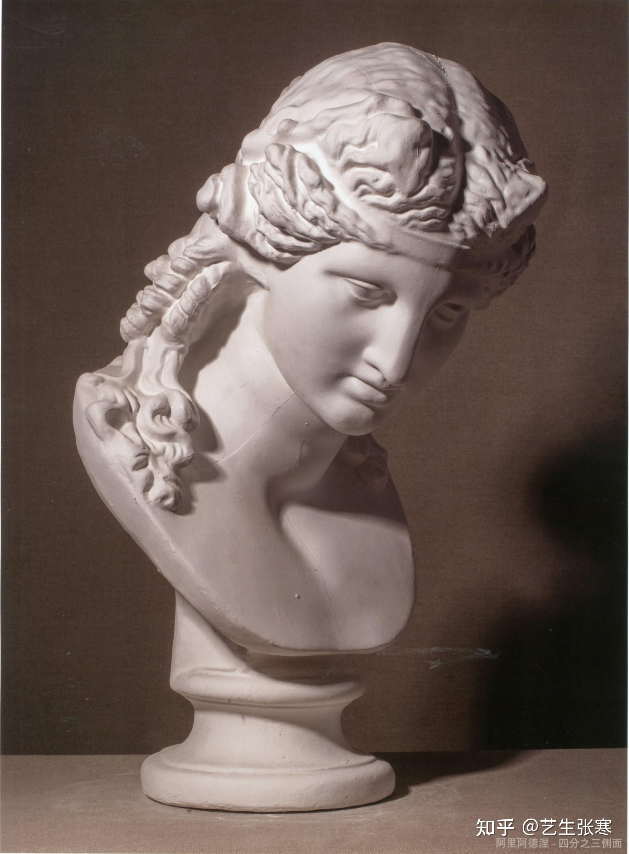 有没有素描石膏像的高清照片素材