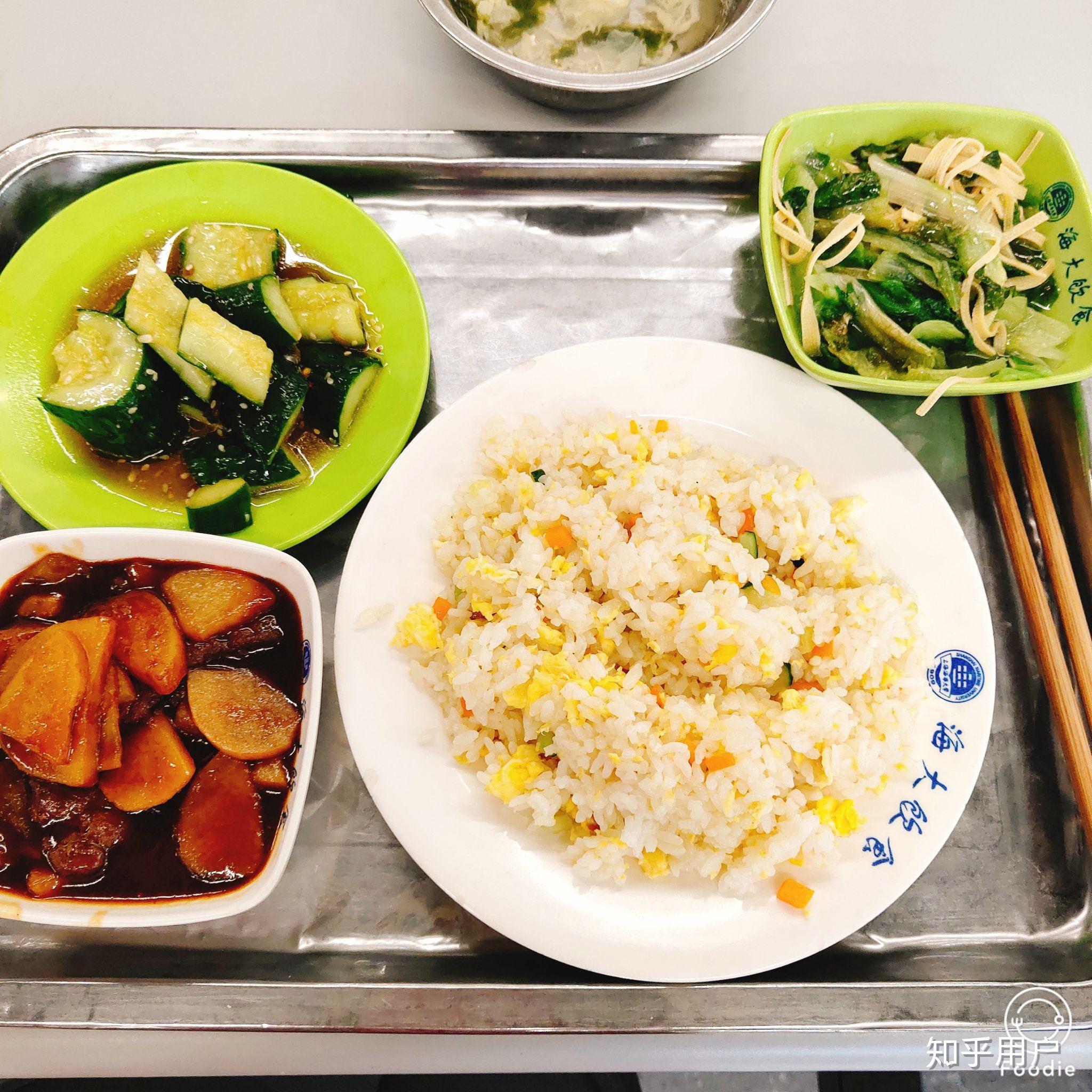 上海海事大学食堂图片
