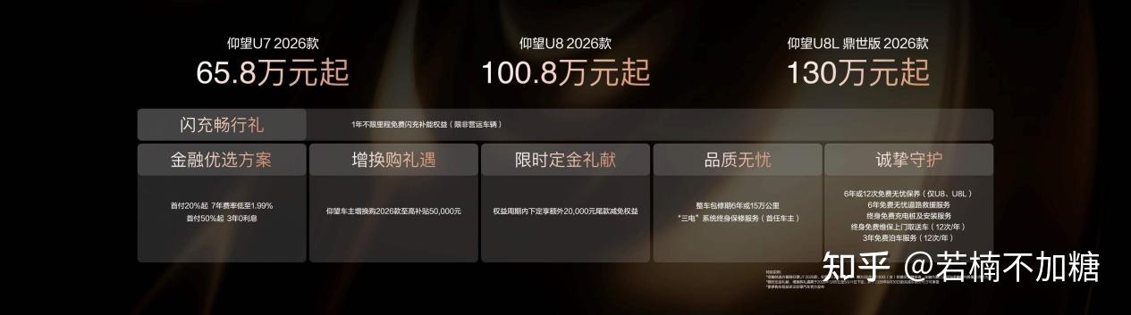 闪充技术赋能极致体验 仰望2026款旗舰矩阵重塑高端出行体验