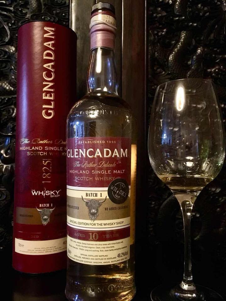 glencadamcs10yo牛头版thewhiskyshopbatch1试饮