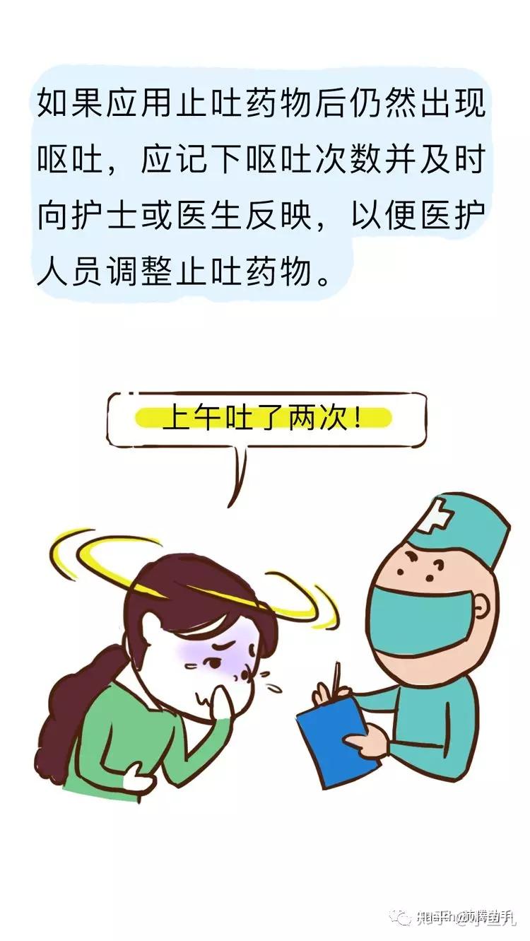 患者是结肠癌今天首次化疗时出现恶心呕吐症状请问应该怎么办