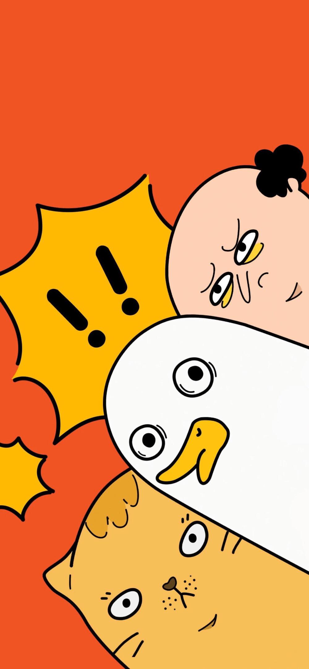 各位有什么逗比壁纸吗?