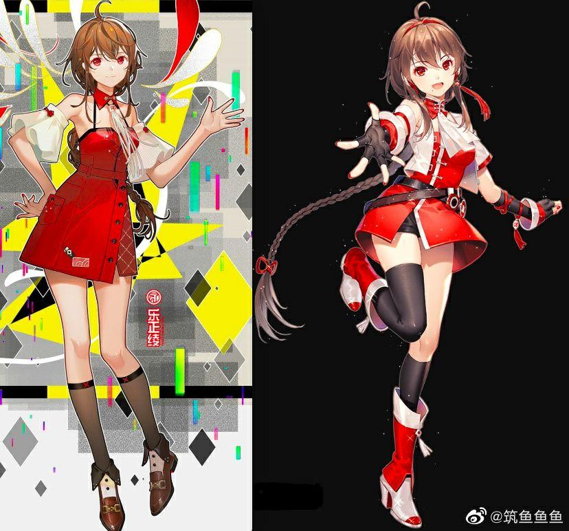 如何评价乐正绫v5形象设计? - 知乎