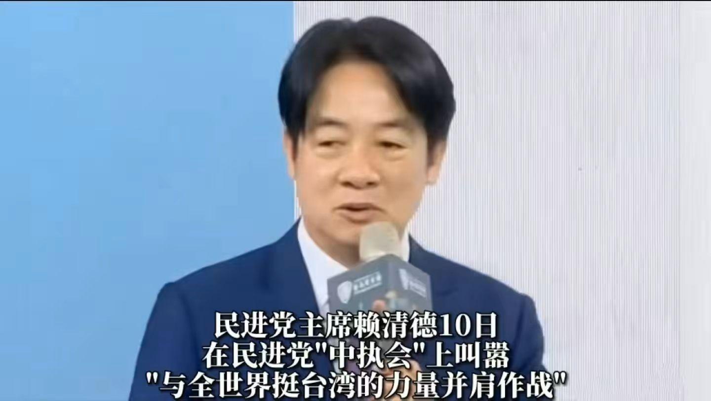 民进党台湾地区人选举参选人赖清德表示「若当选,两岸战争几率最低」