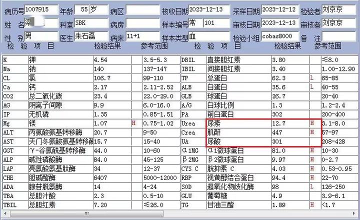 肌酐600图片