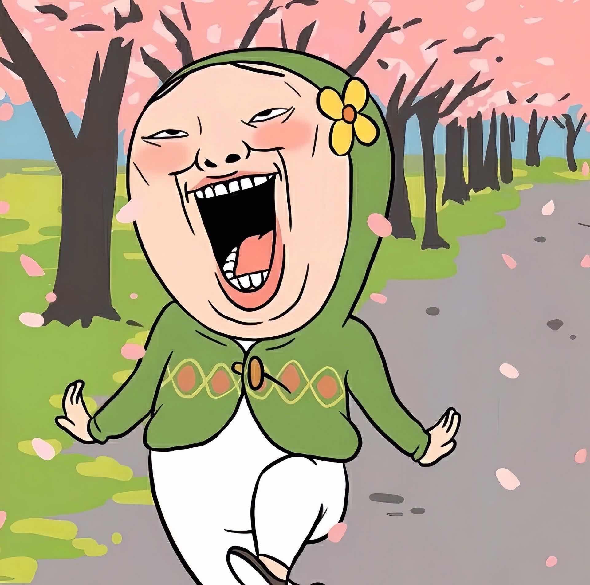 各位有没有看着不太聪明的头像可以分享一下不