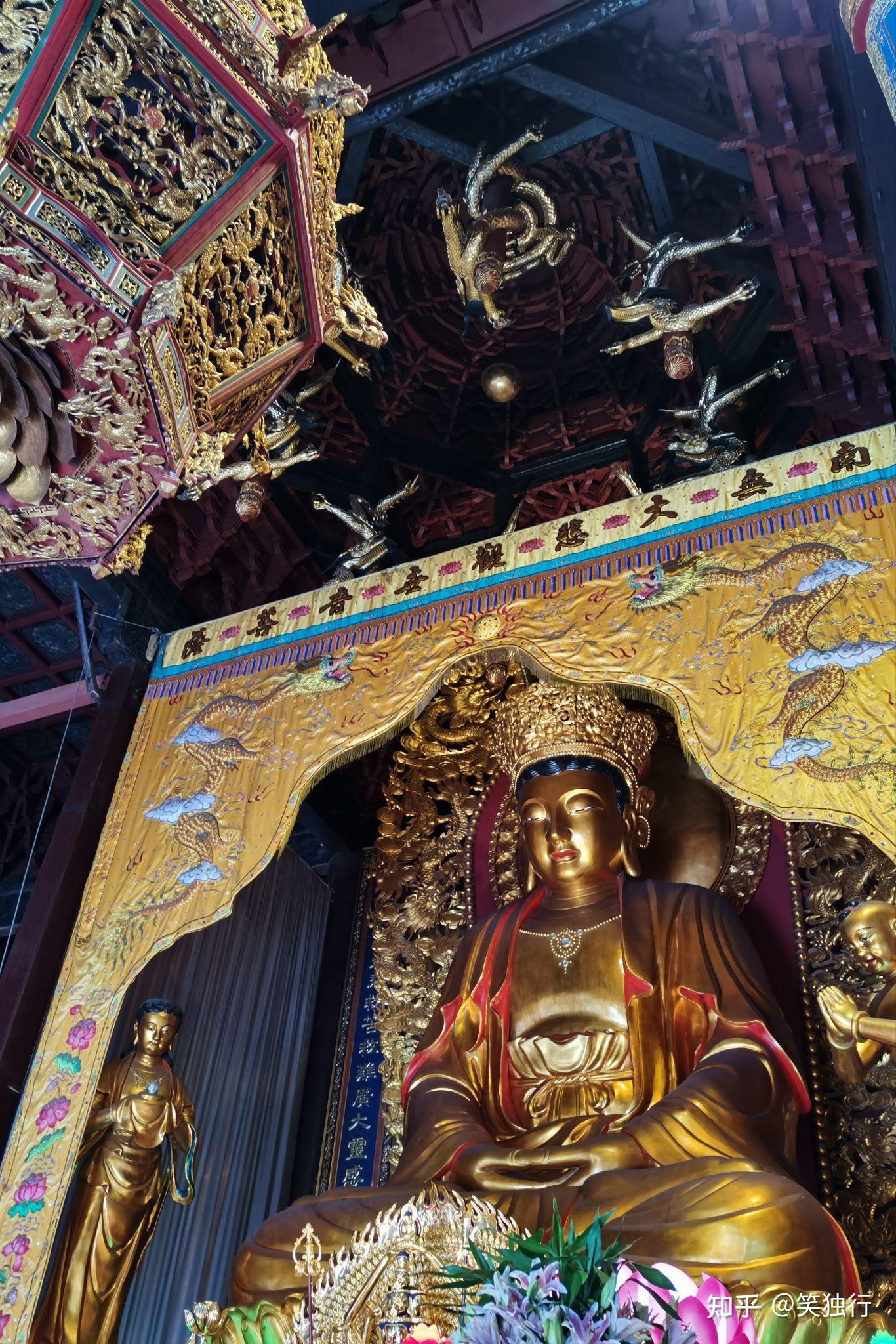 法雨寺九龙宝殿图片