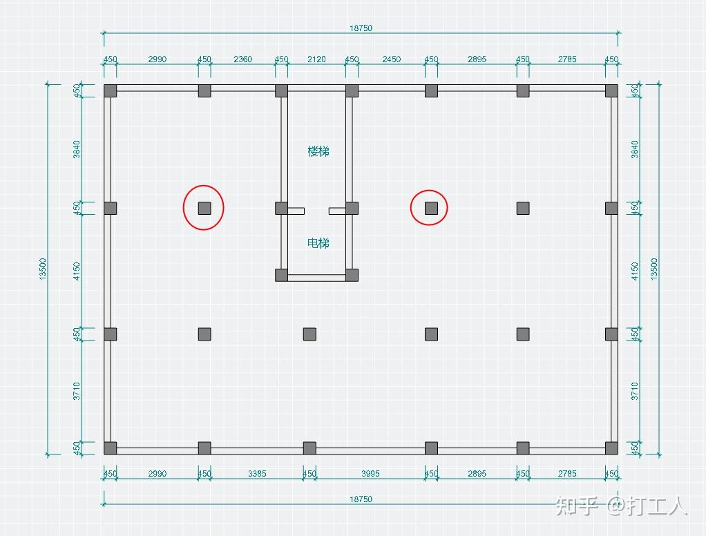 自建房 承重柱 承重墙 梁的布局 计算 怎么设计计算？ - 知乎