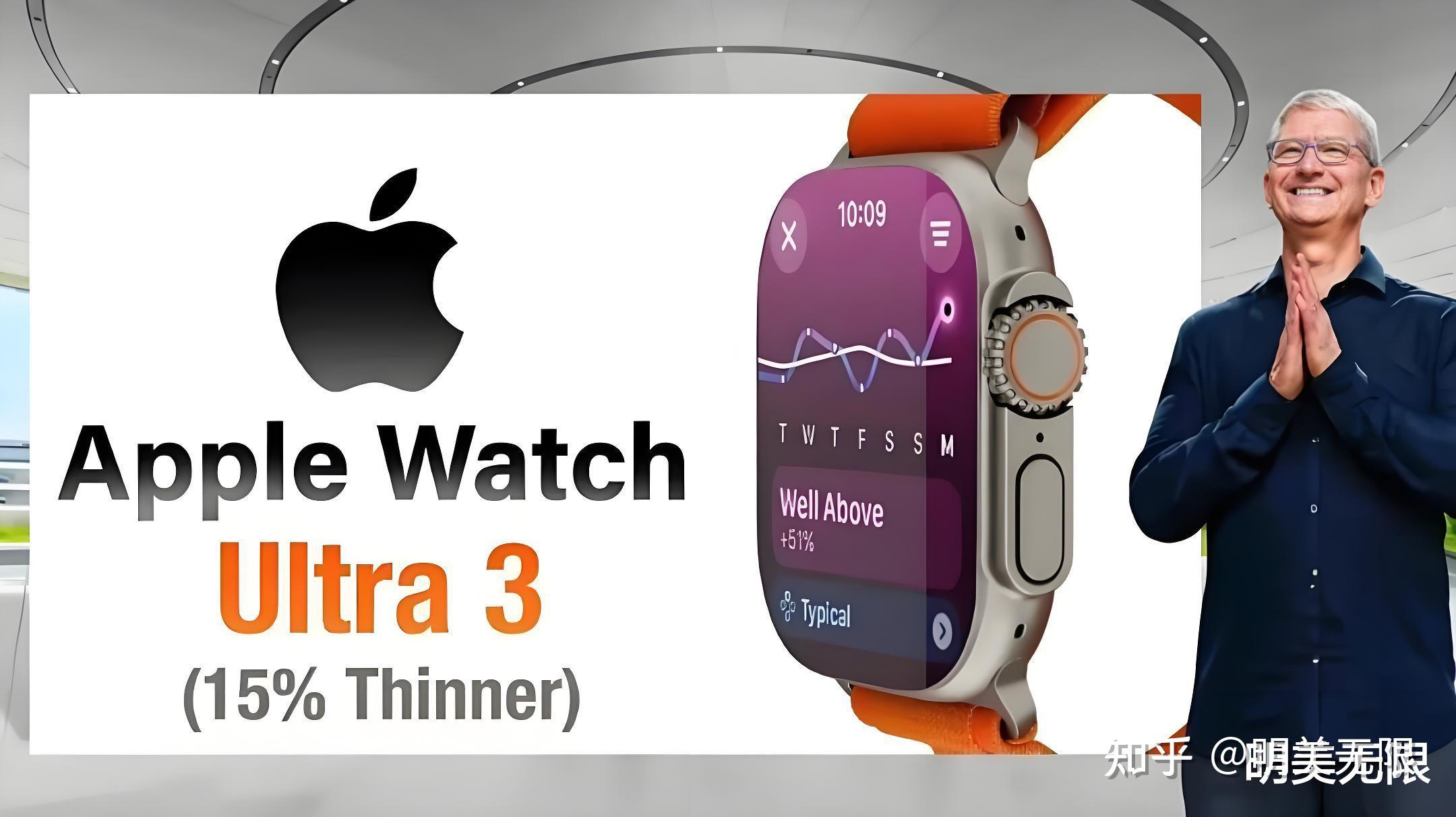 Apple Watch Ultra 3终于来了，海量新功能曝光，这一代真的值得拥有！ - 知乎