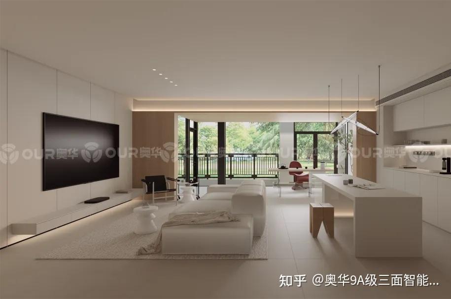 客厅电视背景墙设计方案参考 - 知乎
