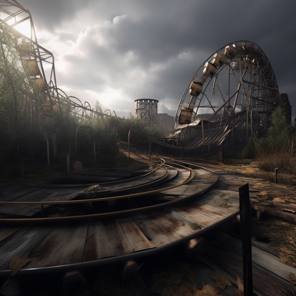 如果你进入了一个荒废的恐怖游乐园,会发生什么?