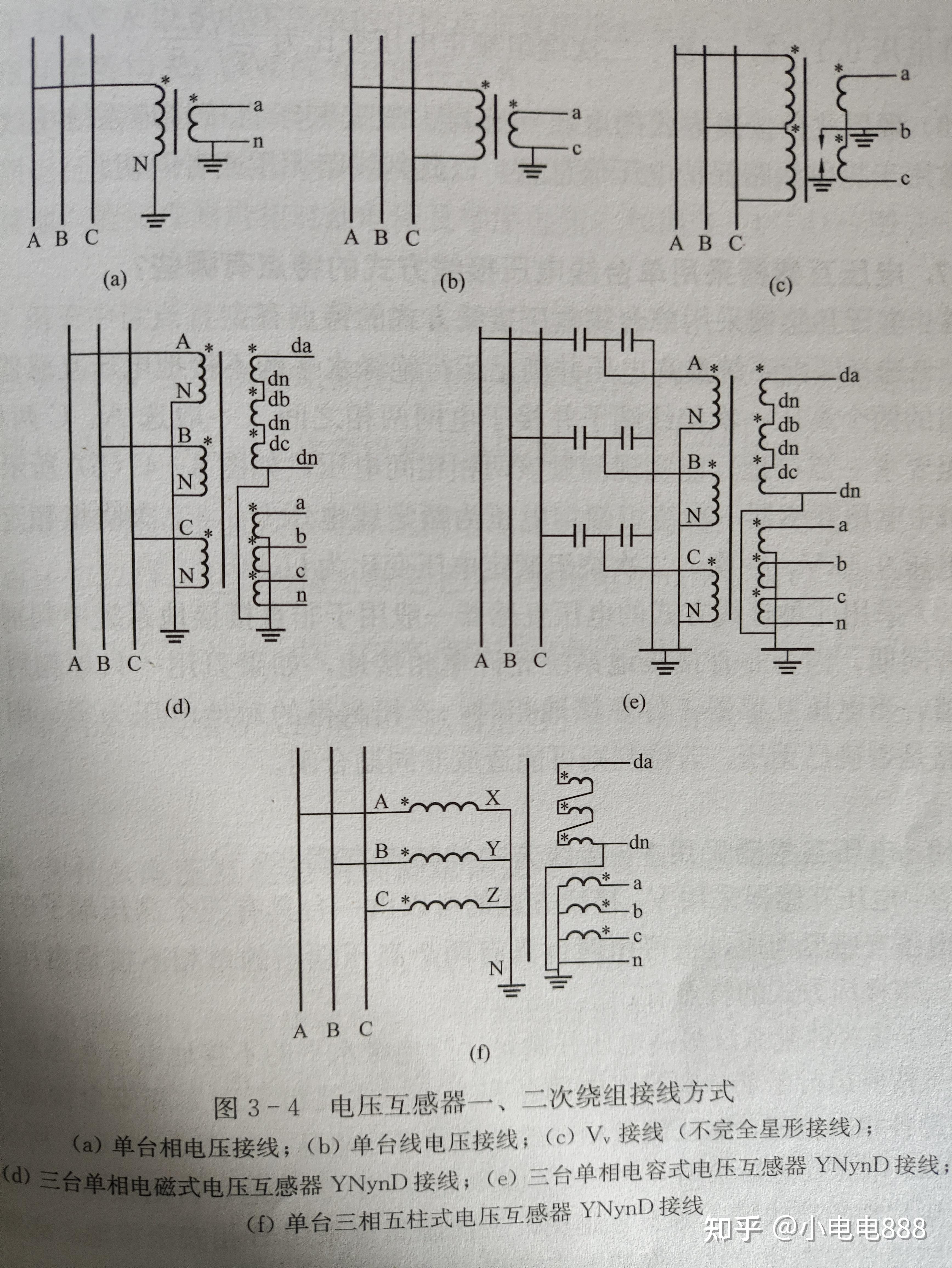 电压互感器有哪些接线方式?