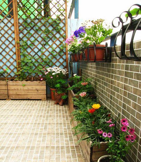 两平米的阳台要如何布置成花园阳台