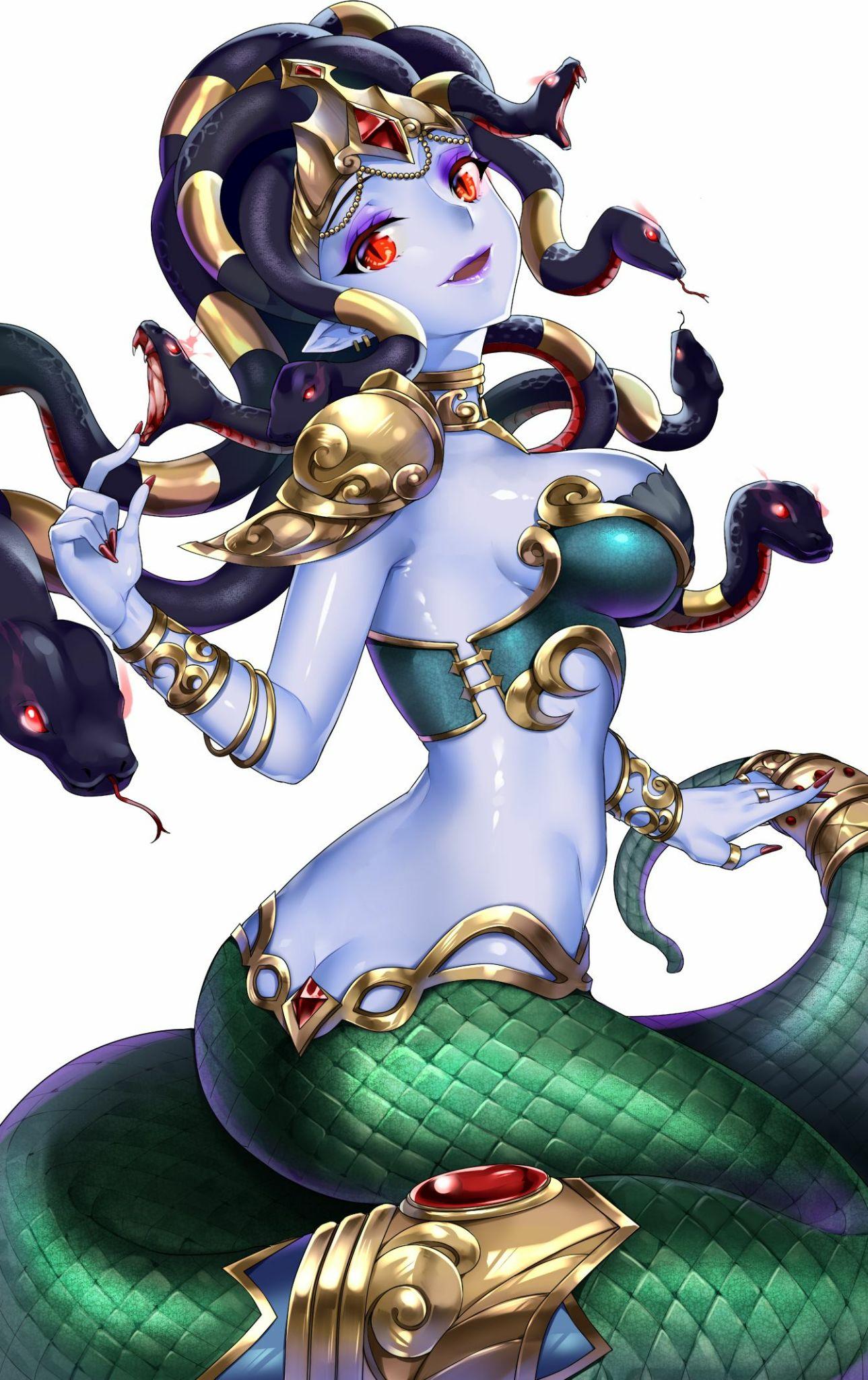 同为戈尔贡三姐妹为什么r姐体型明显不一样