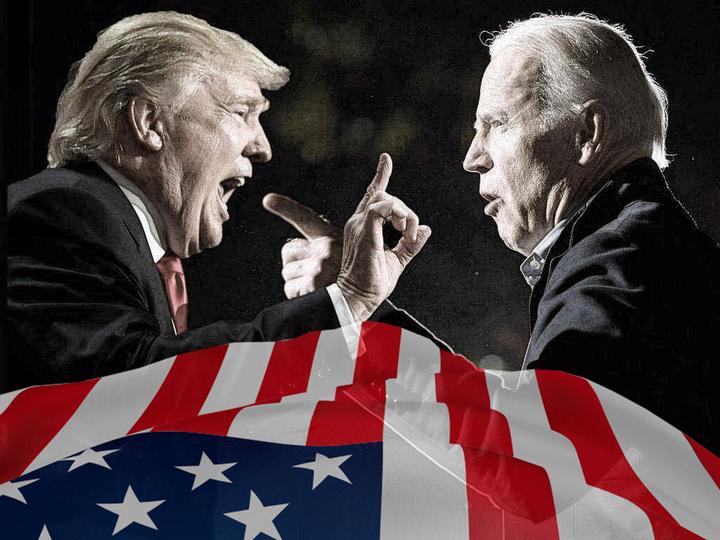 美国民主已经死了自由和人权2024总统大选中已经成为了一团笑话