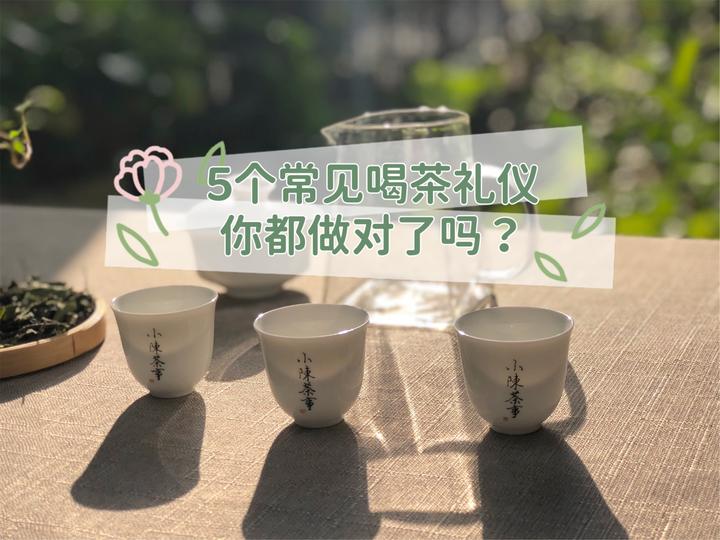 泡茶、倒茶、分茶、递茶、换茶，一次说清5个茶桌礼仪，很实用 - 知乎