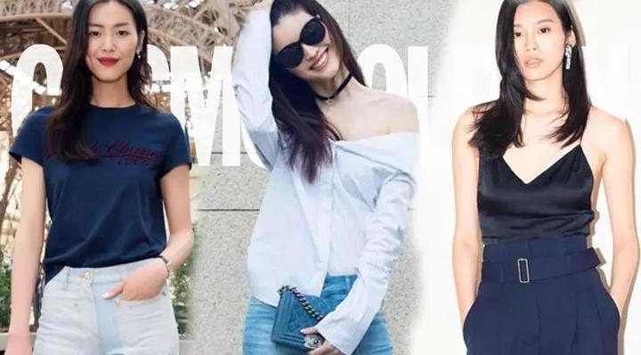 刘雯肯豆的穿搭真不可怕就是一露腿我就尴尬