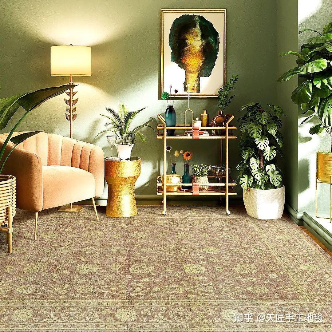 美式客厅地毯装饰效果图_装修图片-保障网装修效果图