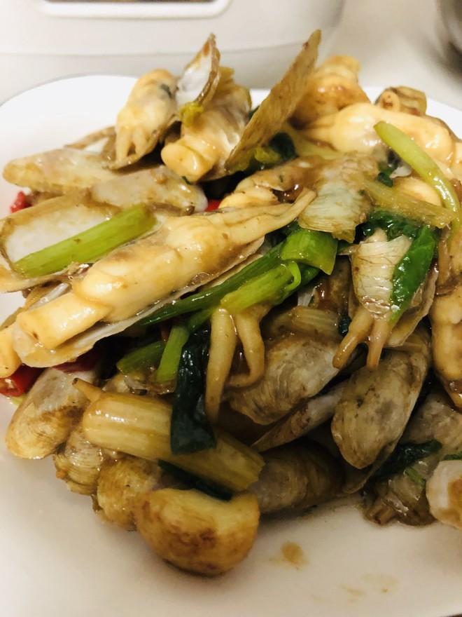 姜葱爆炒蛏子王名门泽佳315网简单几步做出大排档的味道
