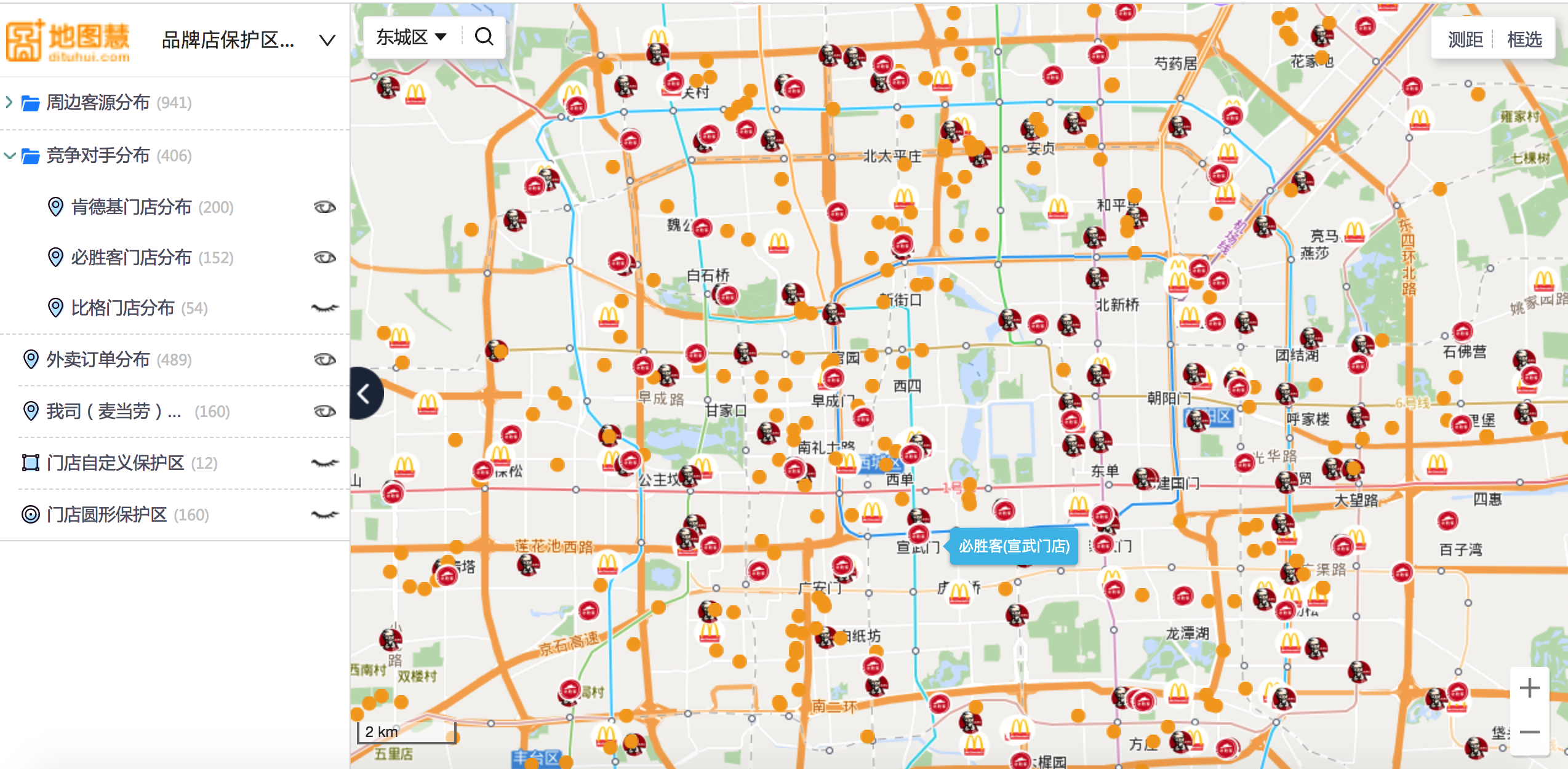 如何在地图上标注连锁店? - 知乎