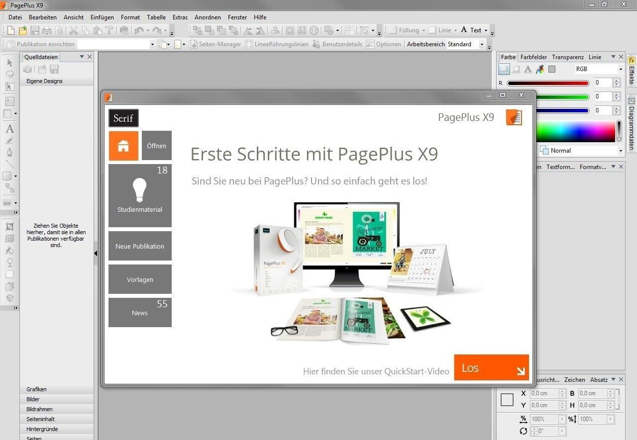 serif pageplus x9 trial download