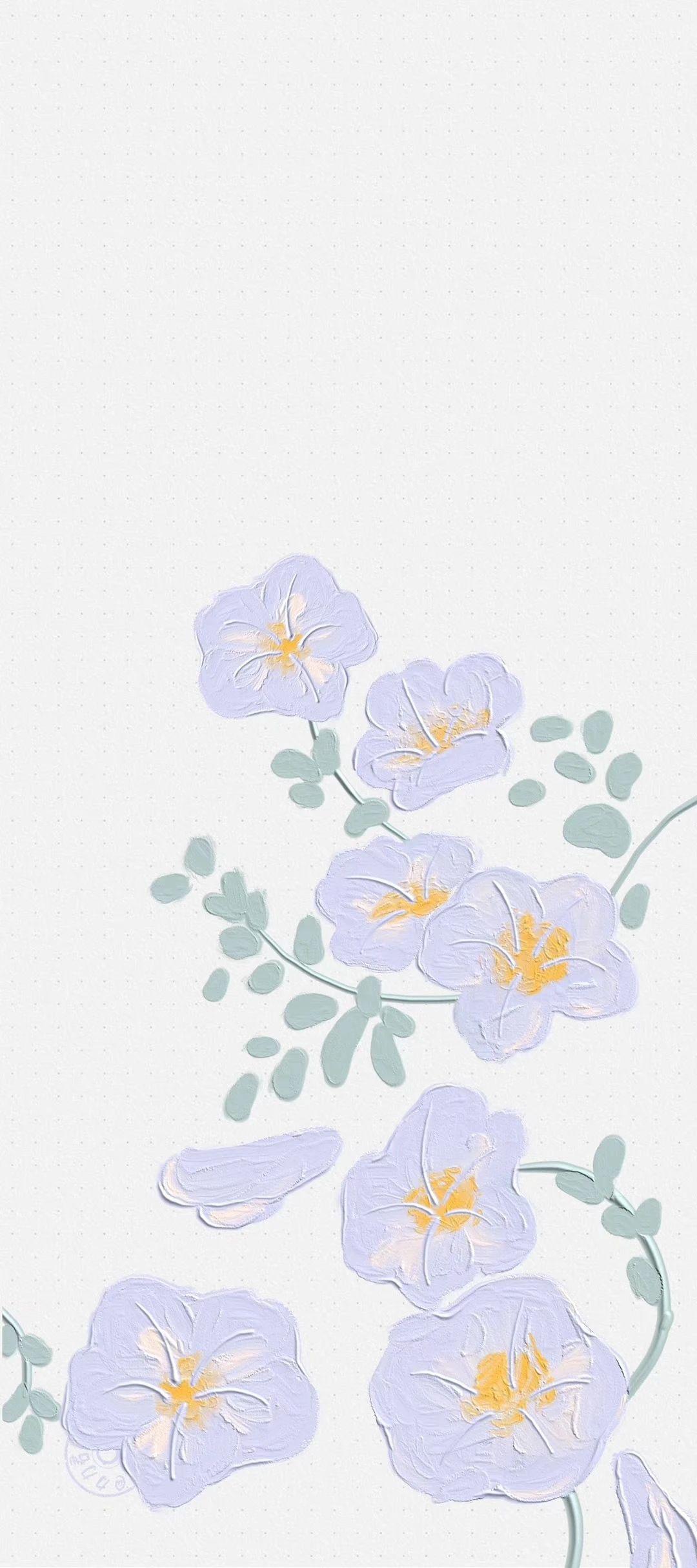 有没有简约好看的卡通全屏壁纸?