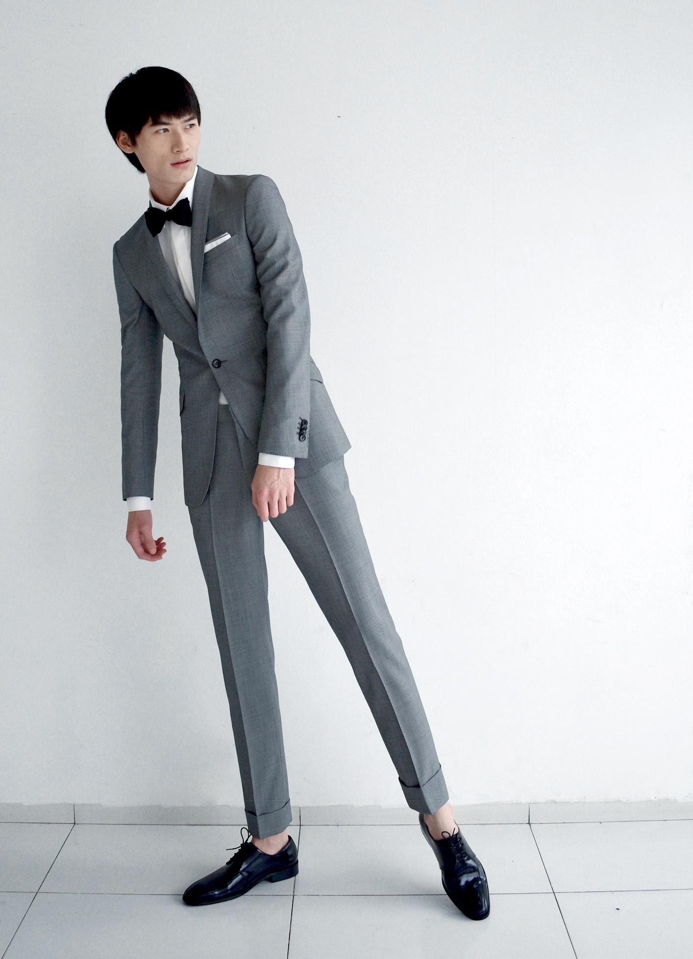 po图高高瘦瘦的男生怎么穿衣