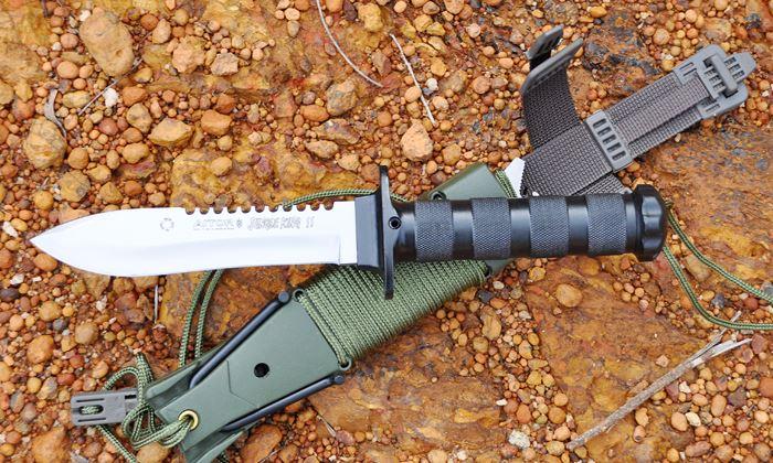 世界名刀aitor西班牙奥托丛林王2号银版16012