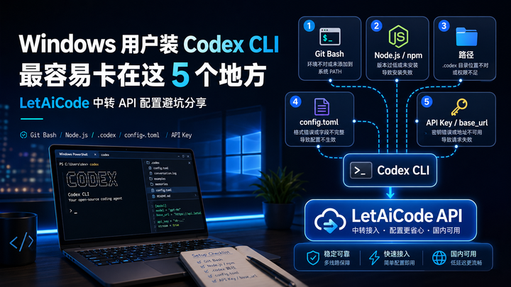 Windows 用户装 Codex CLI，最容易卡在这 5 个地方 - 知乎