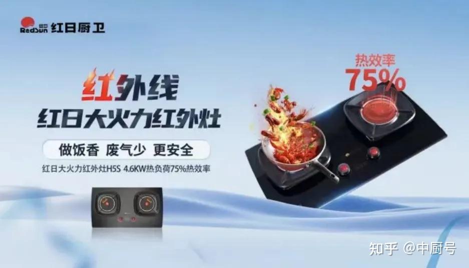 红日厨卫在政策红利和消费意识升级东风下,红外线灶迎来市场春天