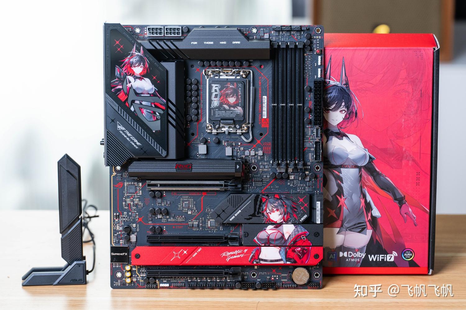 白色选吹雪姬、黑色上RO姬！ROG Z890HS+酷睿Ultra265K装机体验！ - 知乎