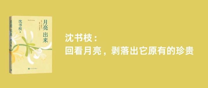悦读|沈书枝:回看月亮,剥落出它原有的珍贵 - 知乎