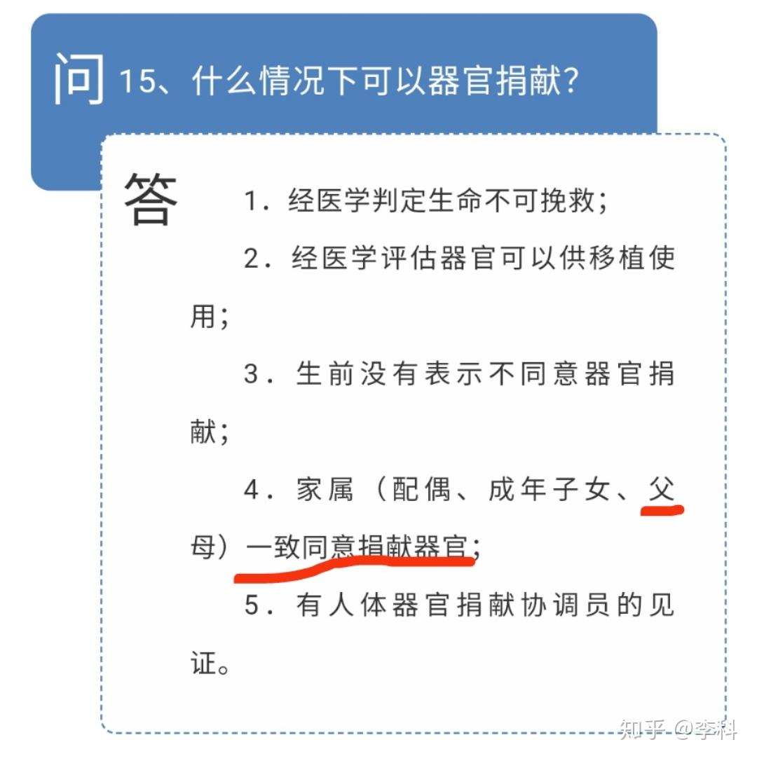 器官捐献到底值不值得 知乎