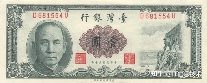 台币新旧台钱币资料及图鉴介绍 - 知乎