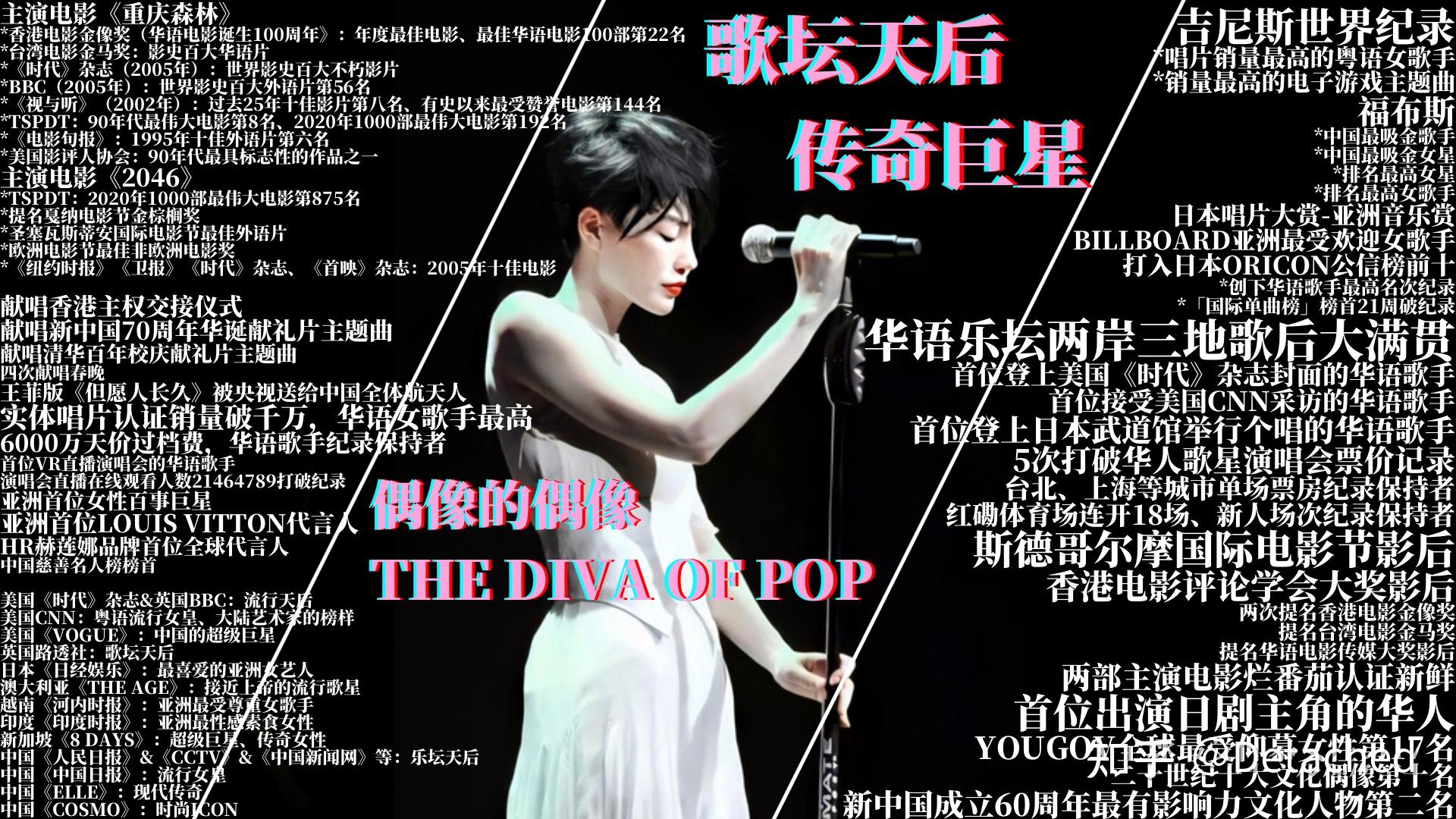 如何评价王菲在华语乐坛的地位