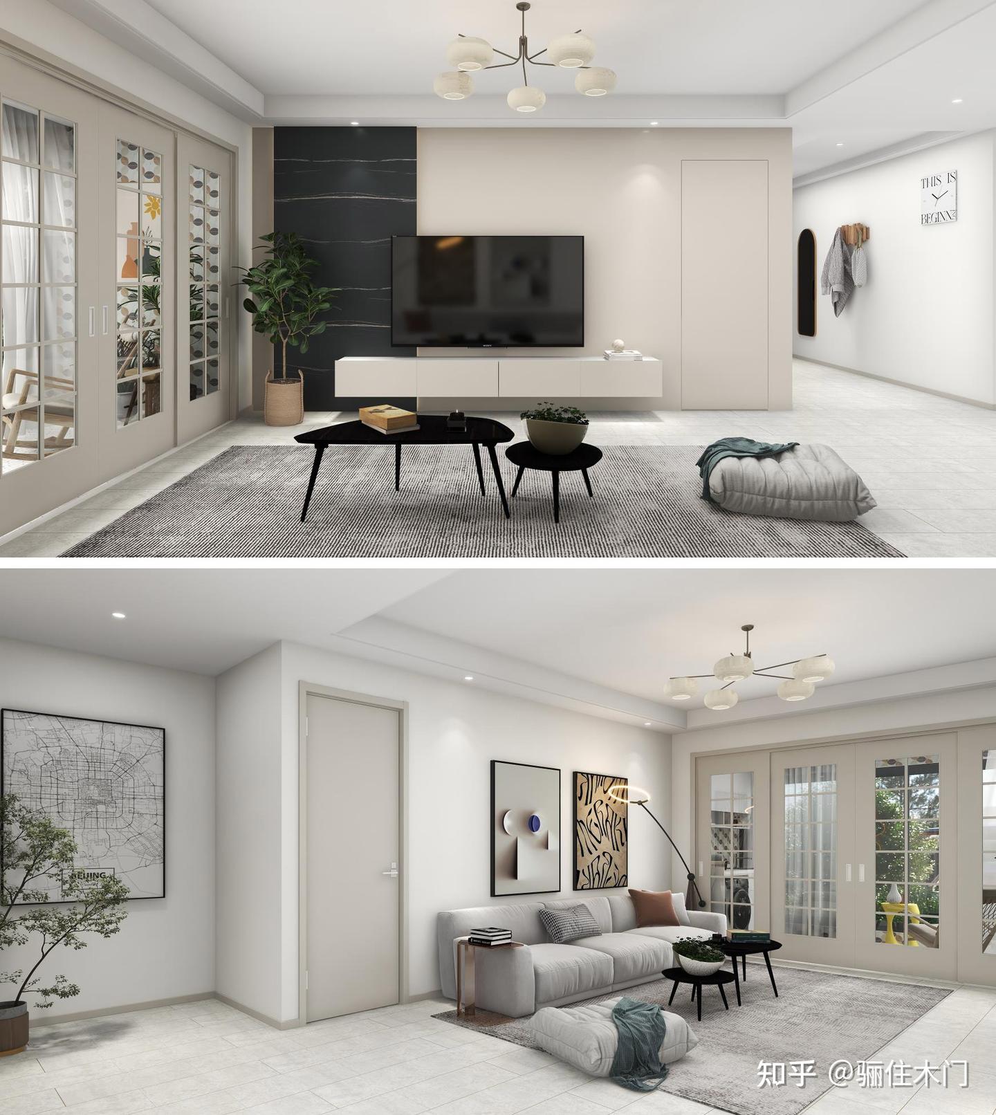骊住全屋定制|171m²现代简约风,每一个空间都美的自然! - 知乎