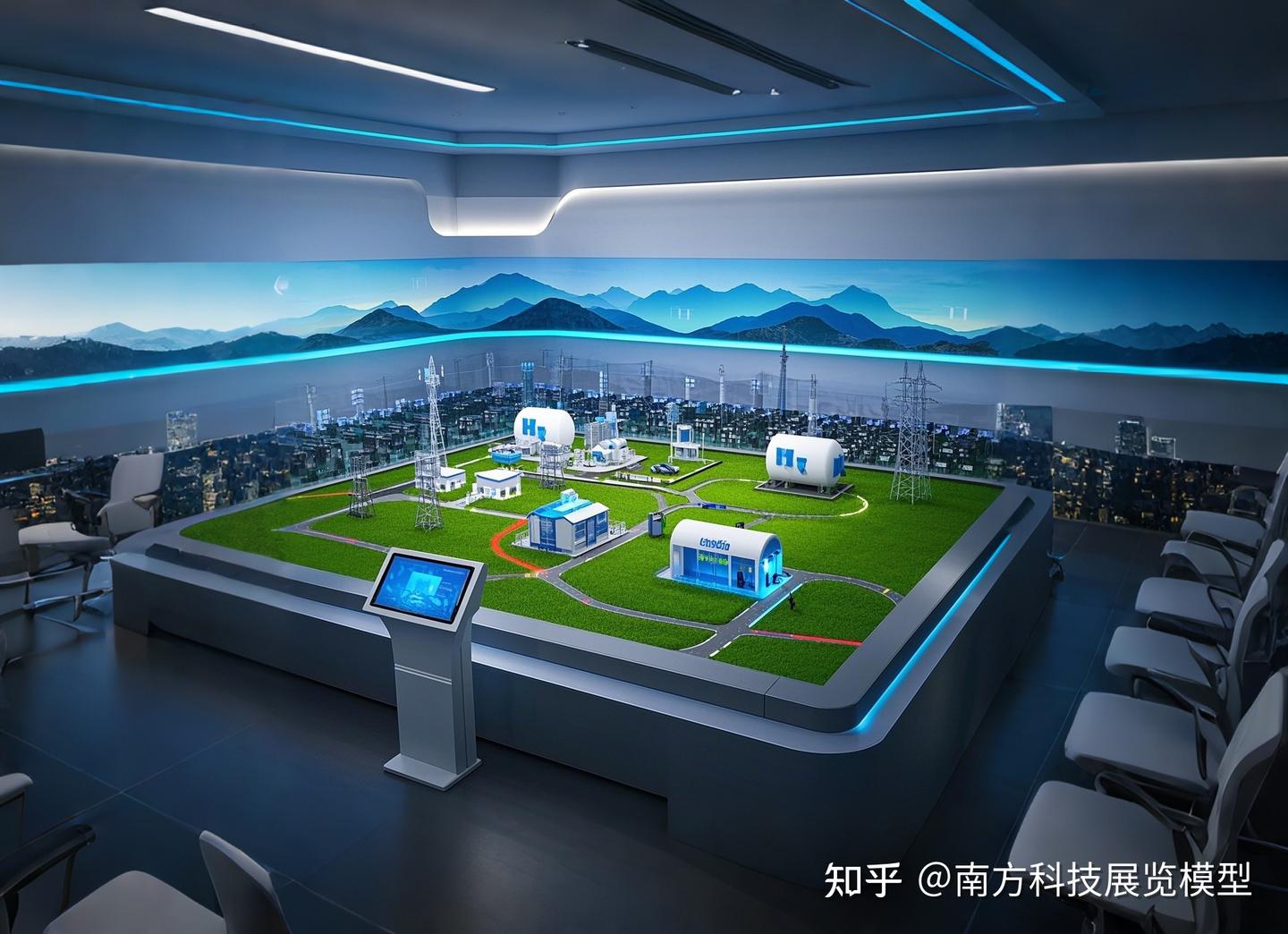 氢能源沙盘模型场景全解析:制氢、储氢与输氢、用氢环节 - 知乎