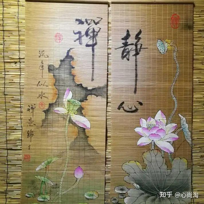 竹帘画:四川传统工艺的瑰宝与现代艺术的融合 - 知乎
