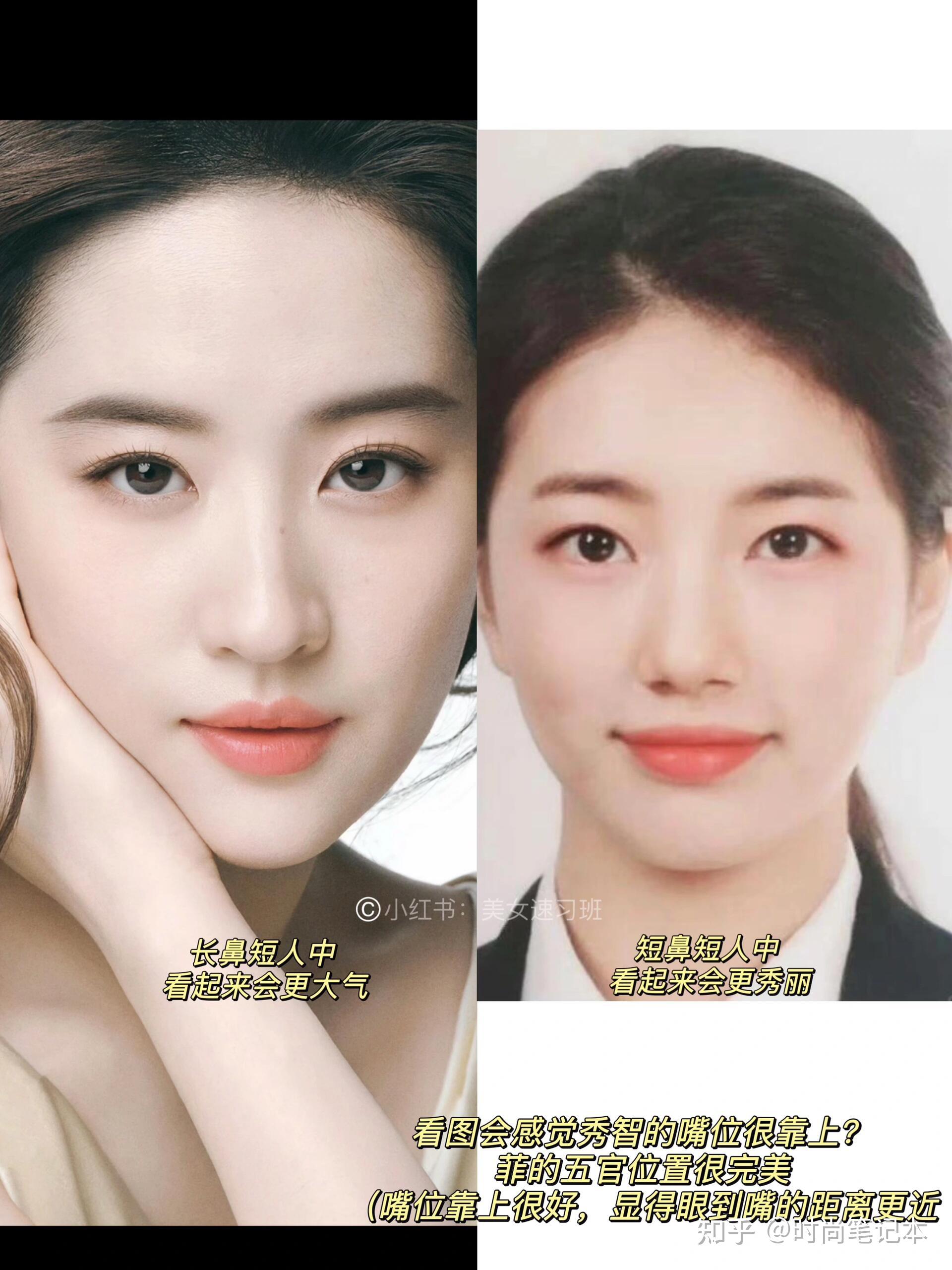 我发现人中短更容易出美女 - 知乎