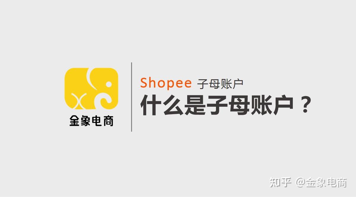 Shopee虾皮跨境电商子母账户，什么是子母账户- 知乎
