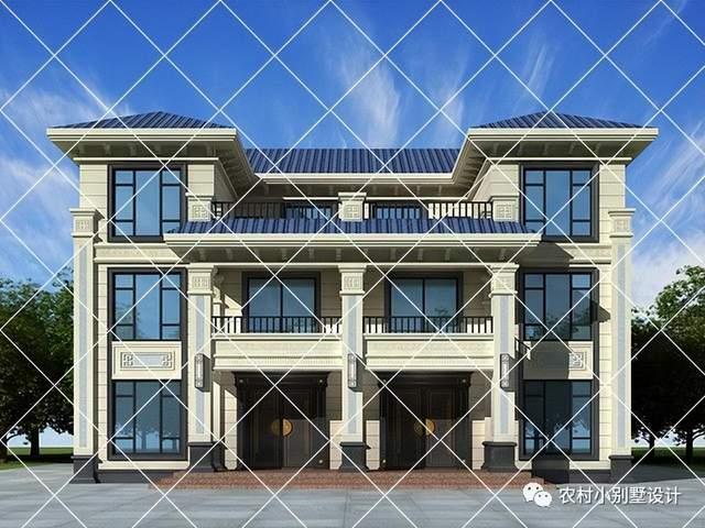 兄弟双拼别墅怎么建比较划算,24套农村双拼自建房别墅省钱又有面子 - 知乎
