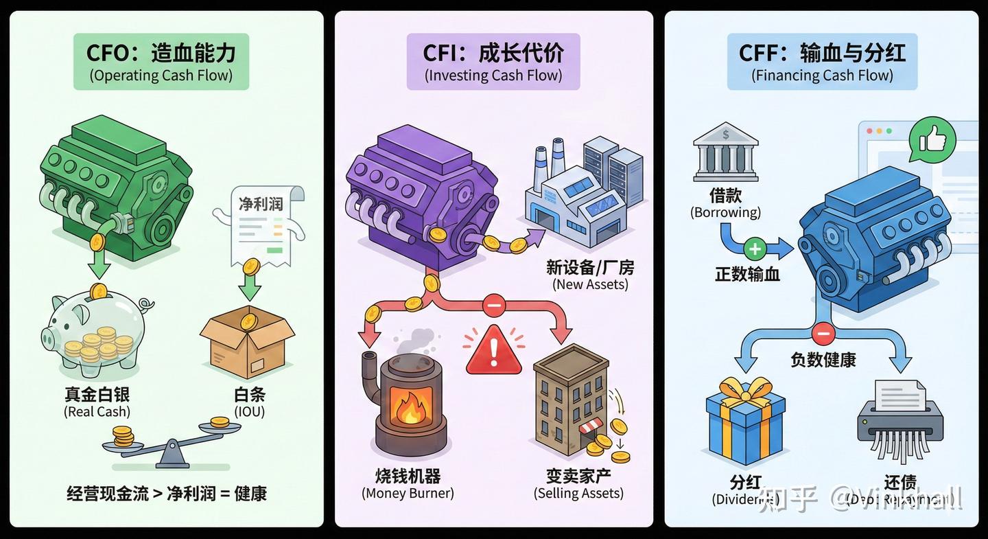 读懂公司第一篇——现金流表深度解读- 知乎