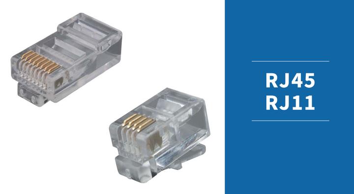 RJ45和RJ11水晶头的样式与应用 - 知乎